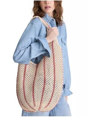 Madewell The Curved Crochet Shoulder Bag $128